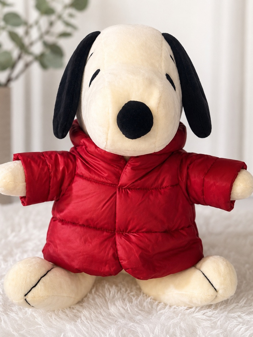 Snoopy Plush in Red Puffer Jacket – Kohl’s The Big One – Peanuts 2025